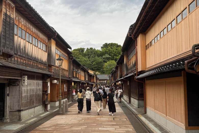 Preciosas calles de Kanazawa