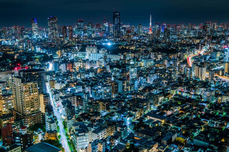 Skyline de Shibuya 