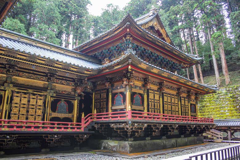 Un edificio del tempio Toshogu