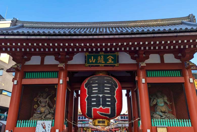 Entrada monumental do templo Sensoji
