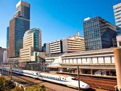 Bullet Train in Shinkansen
