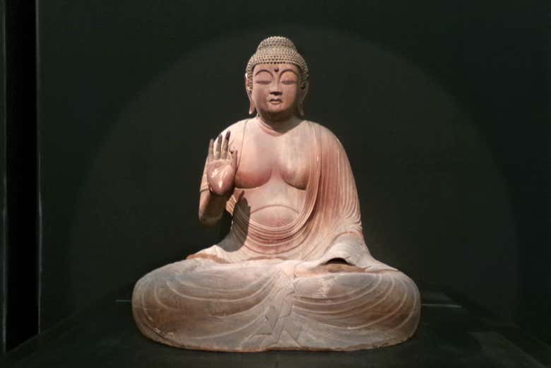 Una de las esculturas que veremos en el Museo Nacional de Tokio