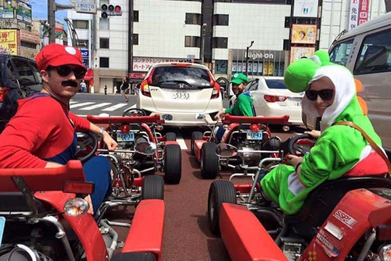 Tour di Tokyo in kart
