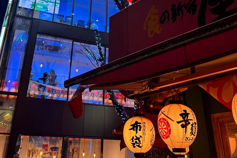 Pasearemos por el barrio Shinjuku