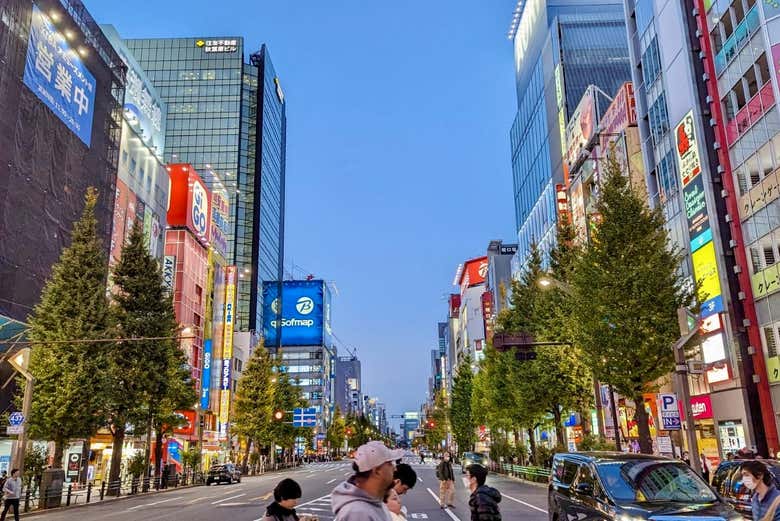 A zona de Shinjuku