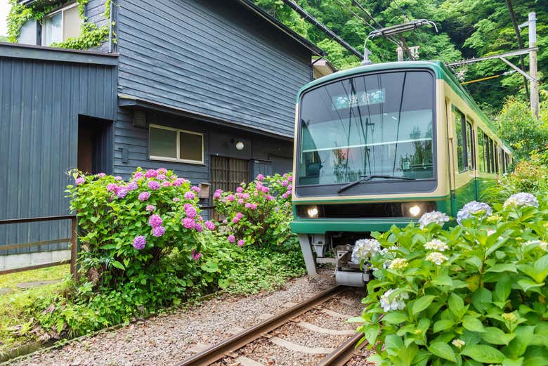 Il treno Enoden