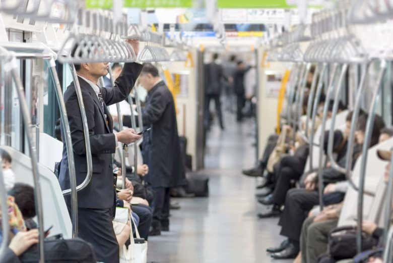 The Tokyo subway