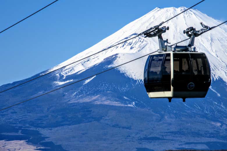 ¡Tendréis unas vistas incomparables del monte Fuji!