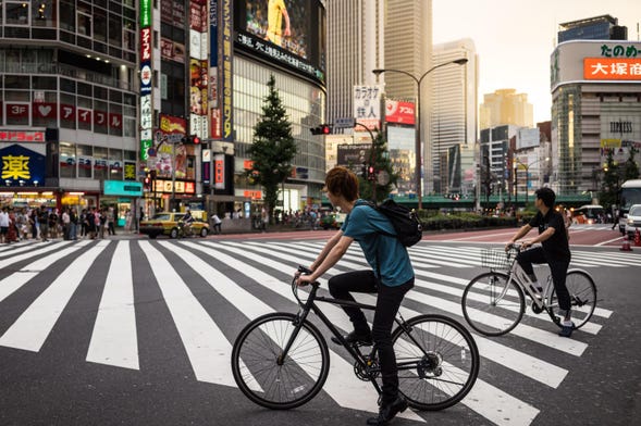 Tour en bicicleta eléctrica por Tokio