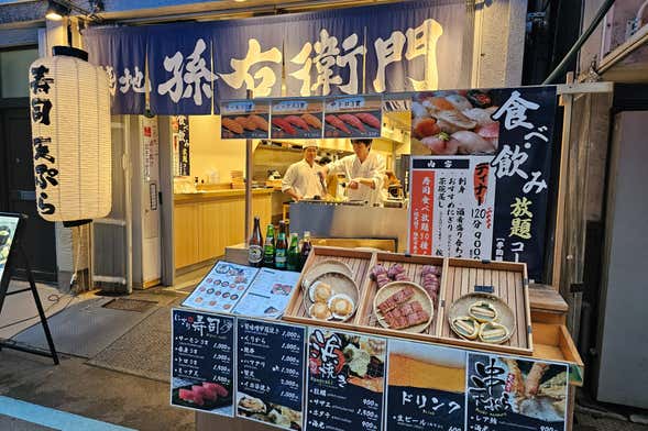 Tour gastronómico por Tokio