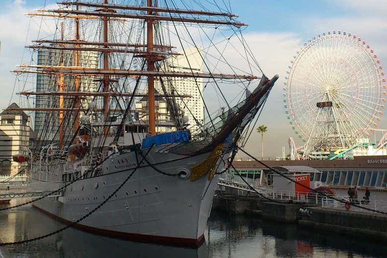 Recorriendo el barrio Minato Mirai