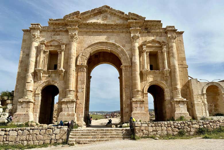 Arco de Adriano em Gérasa