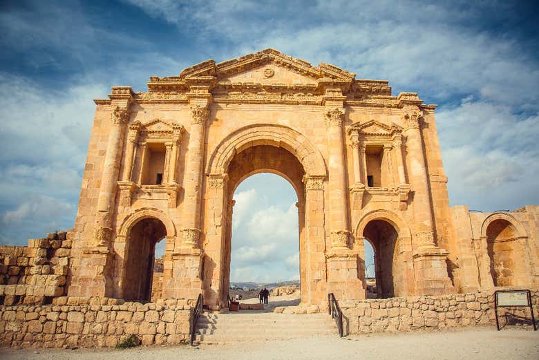 Hadrian's Arch in Jerash
