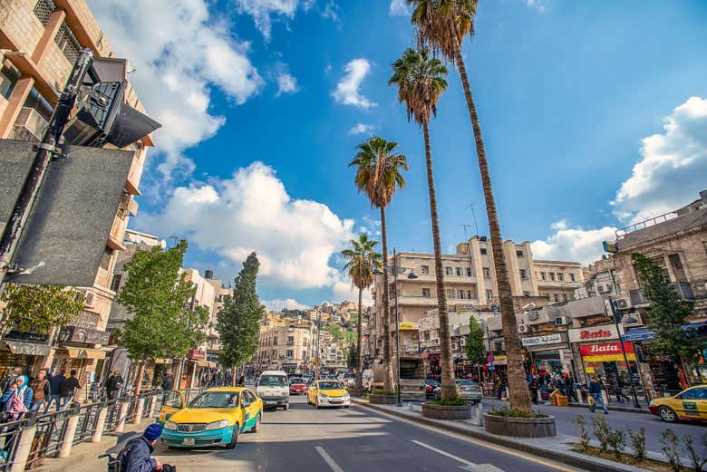 Strada principale di Amman