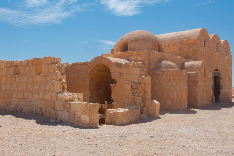 El castillo Amra, también conocido como Qusair Amra