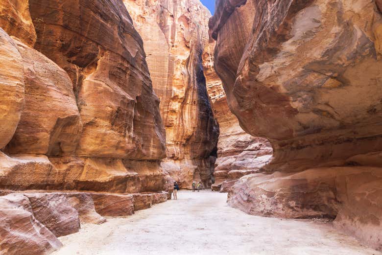 Al-Siq, el desfiladero de Petra