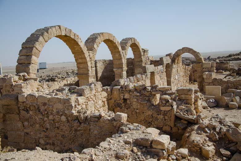 Visitando las ruinas de Umm ar-Rasas