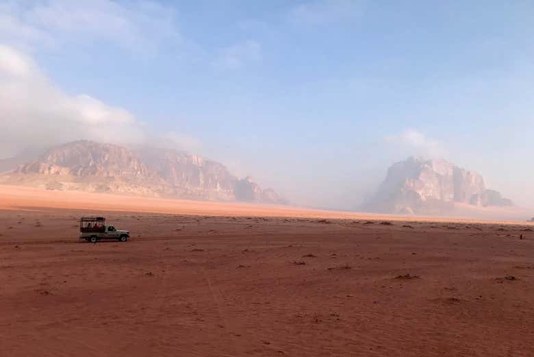 Um 4x4 por Wadi Rum