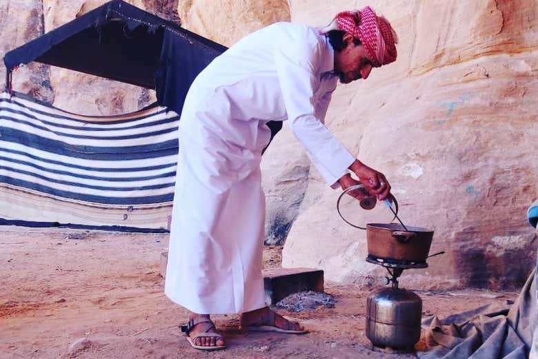 Cozinhando para recuperar energias