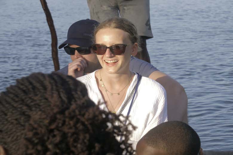 The coolest moment at the river