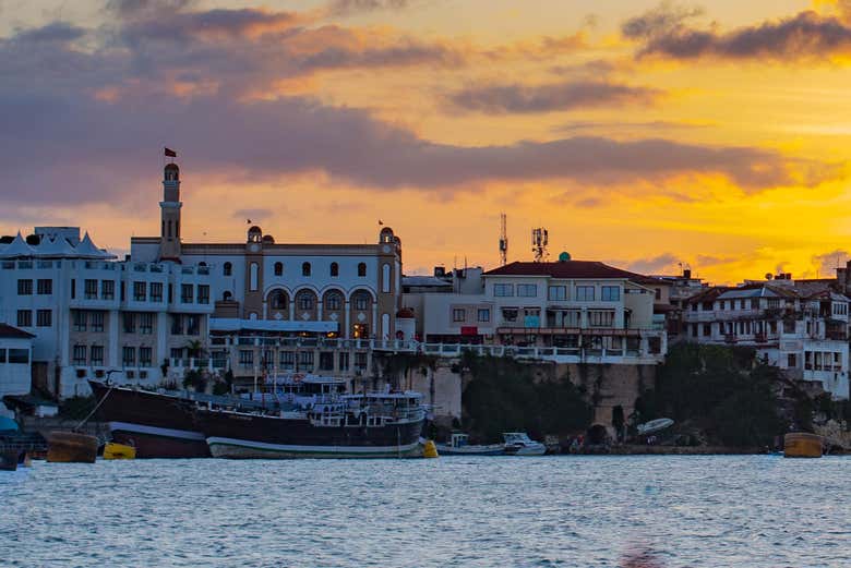 Mombasa al atardecer