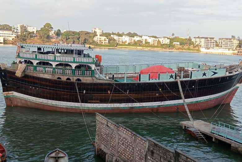 El puerto antiguo de Mombasa