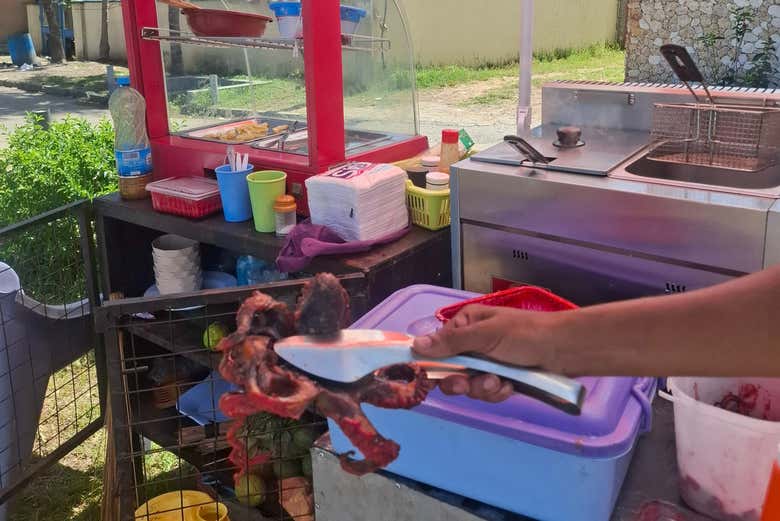 Sea Food Octupus Soup