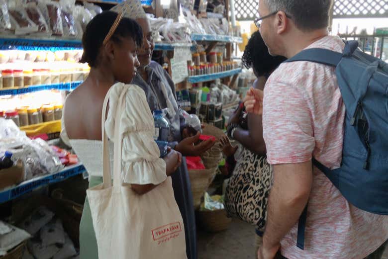 Visitando el mercado de las especias de Mombasa
