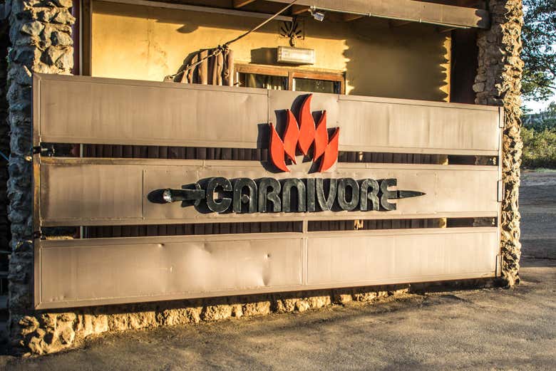 The Carnivore entrance