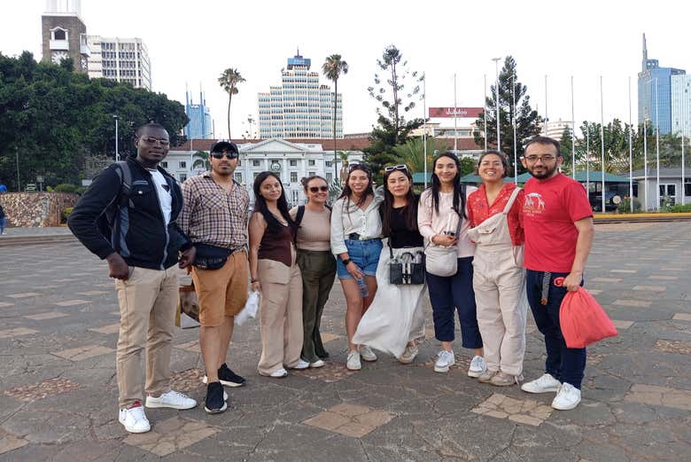 Nairobi kicc place during city walk