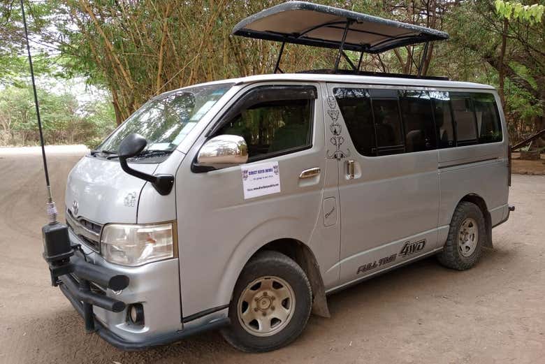 Vehículo preparado para la ruta