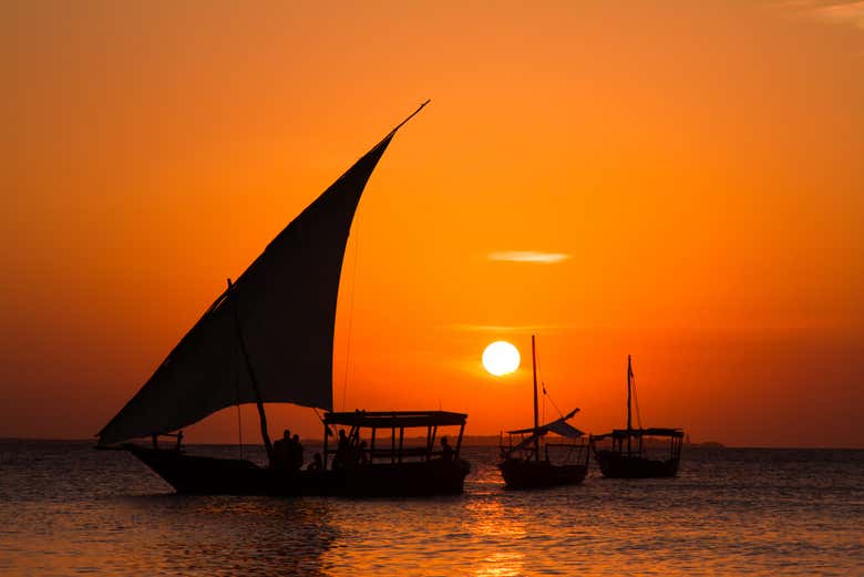 We'll enjoy a magnificent sunset