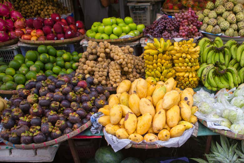Des fruits du marché de Luang Prabang