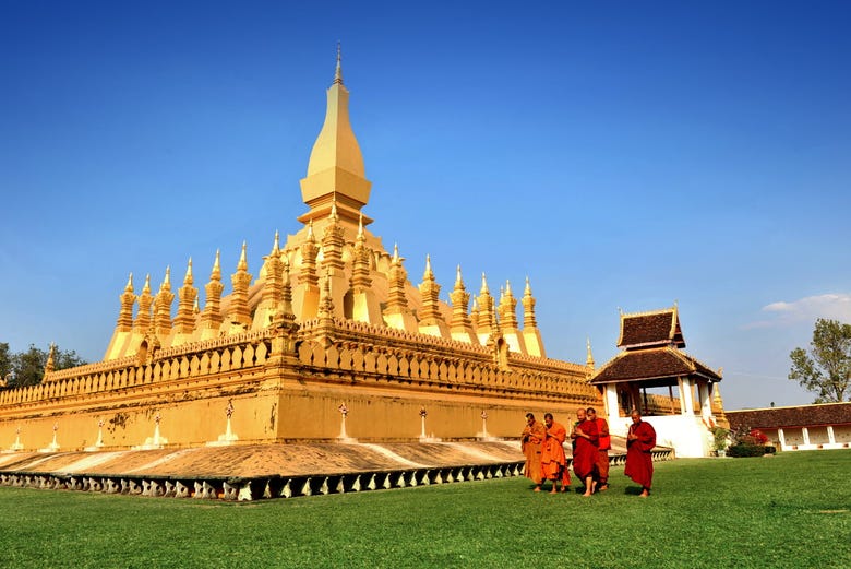 Pha That Luang Buddhist stupa