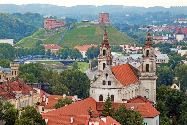 Get great views of Vilnius