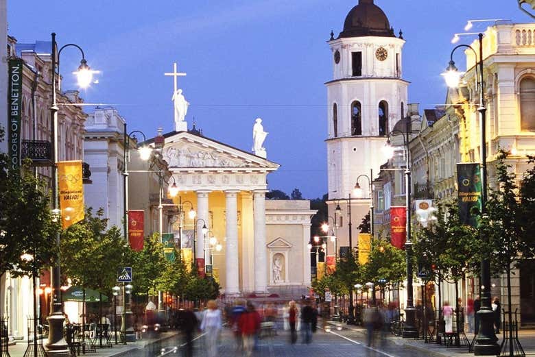 Stroll the bustling streets