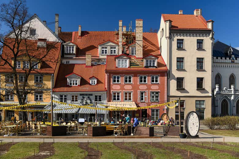 Paseando por el casco antiguo de Riga