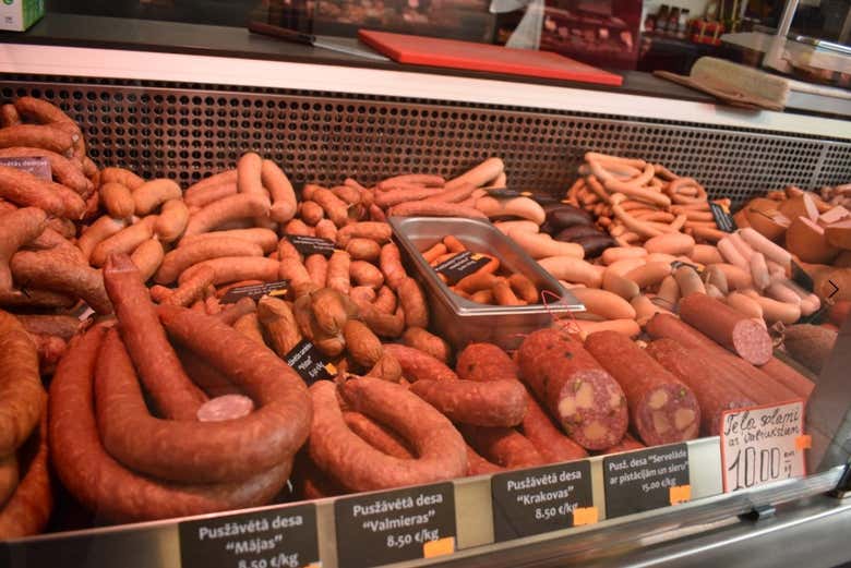 Visitaremos o Mercado Central de Riga