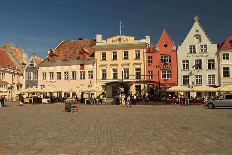 Uncover Tallinn's charming squares