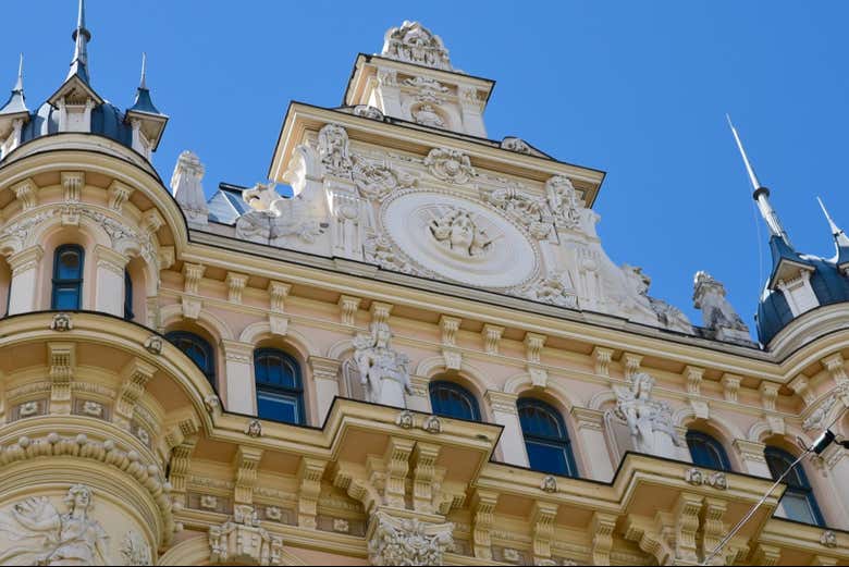 Riga, capital del art nouveau