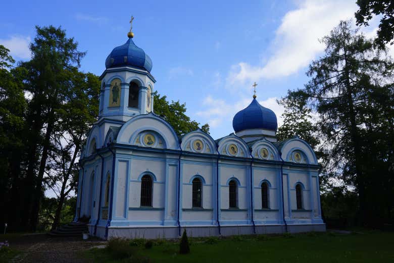 Exploring the medieval town of Cesis