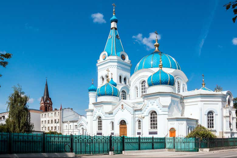 Exterior de la Catedral de Jelgava