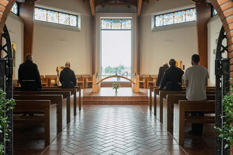 Interior del monasterio
