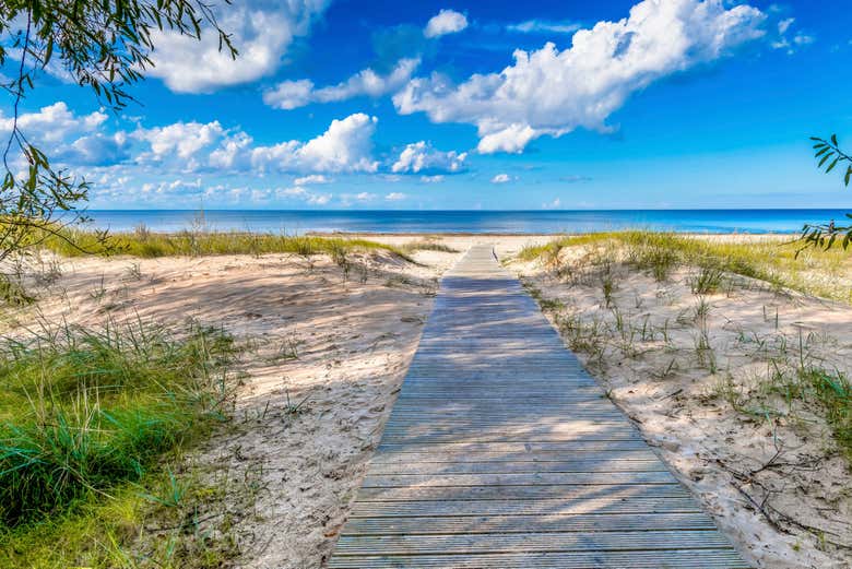 Vous découvrirez le magnifique littoral de Jurmala