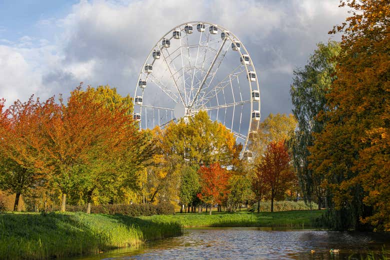 ¡Bienvenidos a la noria de Riga! 