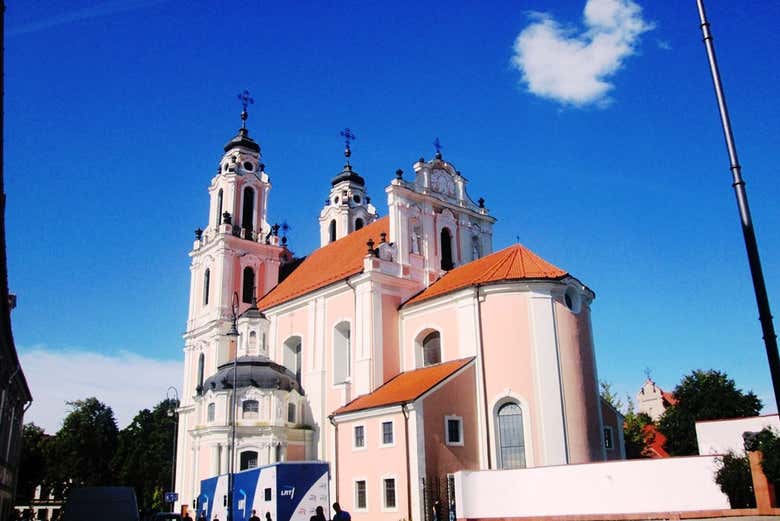 Vilnius is full of beautiful buildings