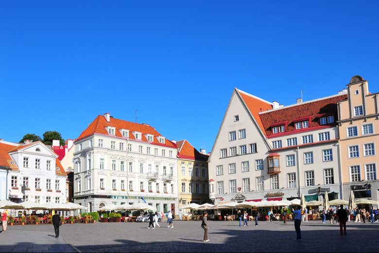 Plaza del Ayuntamiento de Tallin