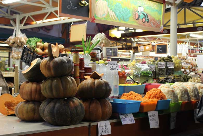 Visite du marché central de Riga