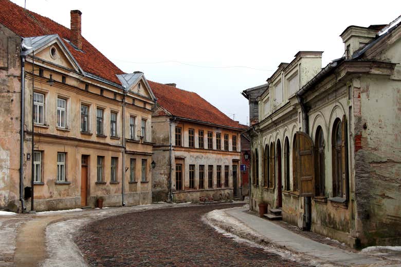 Visitando Kuldiga