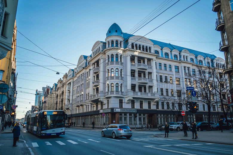 The Corner House in Riga